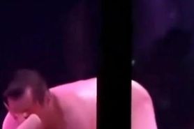 Asian live sex show on stage