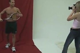 In the Zone sample: Matt fooled into a nude shoot