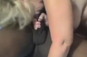 Hot blonde mom needs orgasm from horny black dick I found her at 2hookup.club