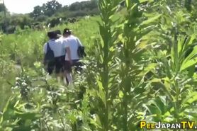 PISS JAPAN TV - Naughty asians urinating in public