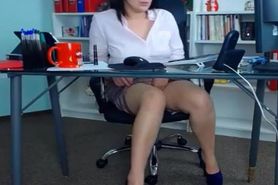 SEXY Secretaries AT THE OFFICE