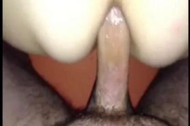Grosse ejaculation anale