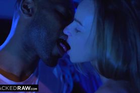 BLACKED RAW - All she wanted was to be passed around by 4 black guys