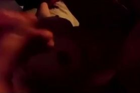 Cuckoliding wife is blindfolded and getting shared around with a good friend