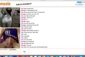 teen with perfect boobs watches me cum on omegle