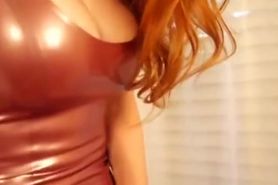 Austin Strips out of Skin-tight Dress