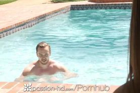 PASSION-HD Gorgeous Lifeguard Fucked By The Pool
