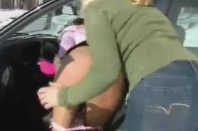 spanking for thief auto