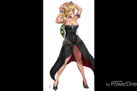 Bowsette Animated Porn Compilation