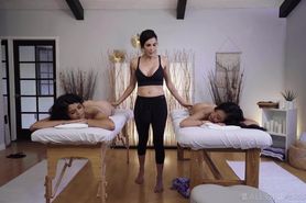 Exotic Sexy Girls Get Massaged - Shay Sights