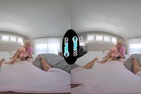 WETVR Blonde Cheerleader Fucked Hard In VR Pov Porn