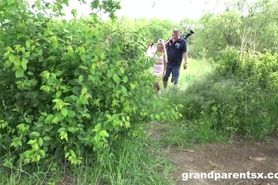 Caught Fucking in the Bushes after Golf