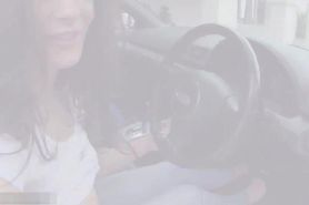 Lana Rhoades Sucks You Off in POV After Driving onlyfans lana rhoades lana rhoades onlyfans