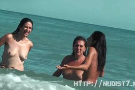 Our first time at a nude beach real nude beach video