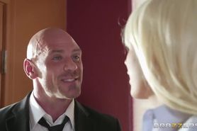 Johnny Sins And Athena Palomino In Blonde Goes Down On All Fours To Get Ass Totally Ruined