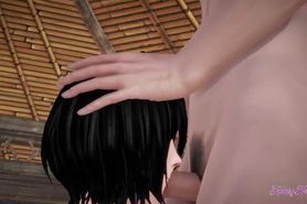 Bleach Hentai 3D - Rukia Pov Rough Sex - Japanese Manga Anime Game Porn