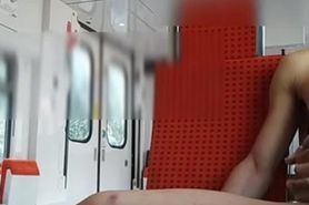 Got Caught Naked in The Train...more is Cumming !!