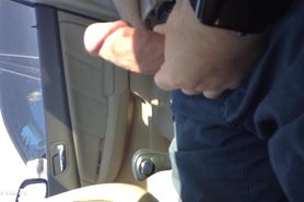 Flashing my dick To Cute MILF at a traffic light