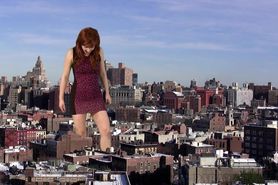 Giantess - the world up my cunt