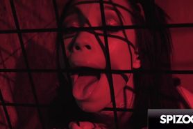 Alexis Tae Gets Caged by Huge dick - Spizoo