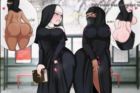 Compilation of niqab horny mlif