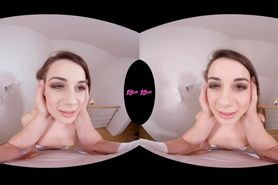 18Vr.Com Skinny Teen Giorgia Roma Offers You Cookies And Her Ass