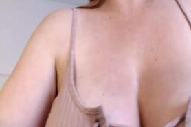 Busty Chick With Huge Boobs And Round Ass Masturbates
