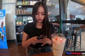 Hot Thai Teen On A Date Gets Fucked Doggystyle Back In The Hotel