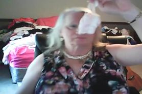 Terrigirl putting tampons in her mouth