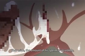 censored anime hentai ffm threesome.