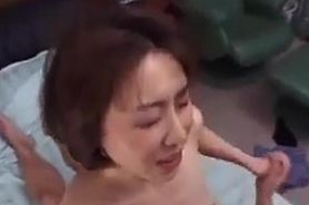 Japanese Milf Wife Juiced By All Men Home