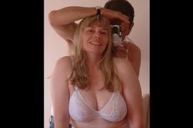 Mature lady with large Breasts loves sex