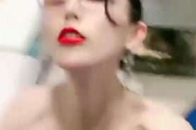 Chinese Milf Sexy Dance and DP Dildos 2