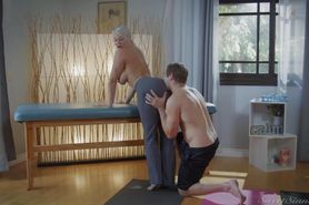 Stepmother Has A Thing For Her Yoga Teaching Stepson