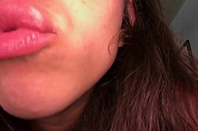 Lips #1. Izzy's asmr corner kisses lips