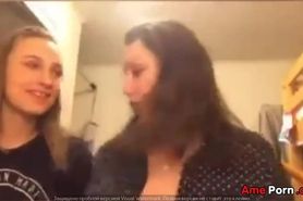 Mother Flashing Her Boobs On Daughters Live
