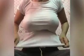 Indonesia big boobs teen