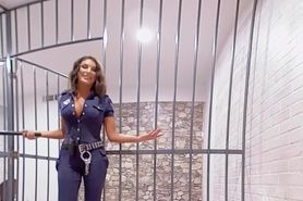 VR PORN - August Ames Get fucked rough in prison