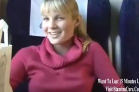 Public sex in train wweet Czech teen