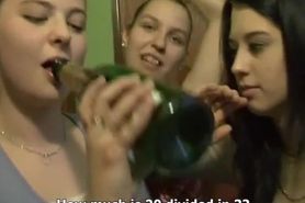 Triple Pussy For The New Years Eve