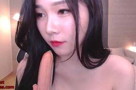 Hot Korean girl sensual show
