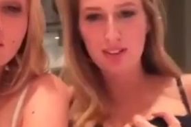 Blonde Russian Teens Flashing Boobs On Periscope Live