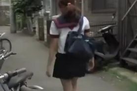 Two girls with hot asses got skirt sharked on the street