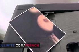 Slutty French interior decorator fucks male client
