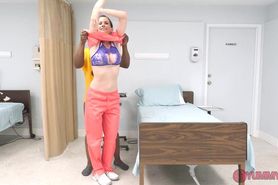 Naughty Nurse Reduces The Swelling