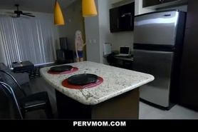 Babe and stepmom give a blowjob to the cameraman