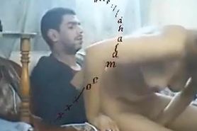 Egyptian Threesome MFM, Eman Fucks two guys