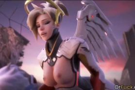 Overwatch Mercy porn collection for fans