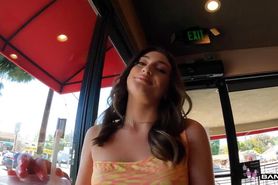 {New} Mae Milano Flashes Pussy In Coffee Shop Then Fucks On Camera (04-07-2022)