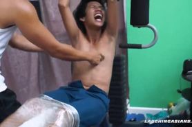 Asian Twink Idol Tied and Tickled